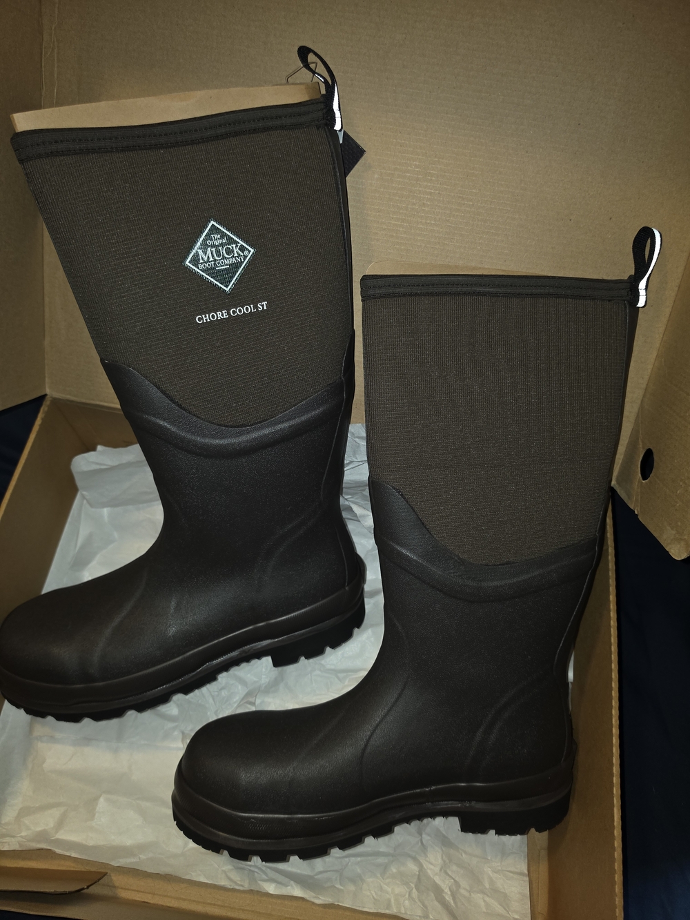 Chore Cool ST Brown Waterproof Work Boots